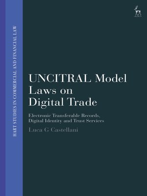 cover image of UNCITRAL Model Laws on Digital Trade